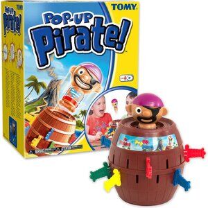 Tomy Original Pop-Up Pirate Family Game New Sealed For Age 4+